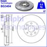 Bg3404_диск тормозной передний! opel astra 1.4-1.7td 98&gt