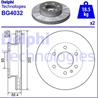 [bg4032] delphi диск тормозной