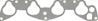 Прокладка коллектора Honda Civic 1.5 D15B 86&gt In