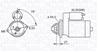 Стартер 12V 1 3Kw