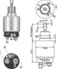 AME0271MM_реле втягивающее! Alfa Romeo  BMW  Fiat