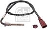 Exhaust fumes temperature sensor