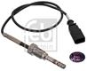 Exhaust fumes temperature sensor