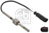 Exhaust fumes temperature sensor