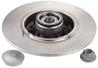 Tarcza hamulcowa z lozyskiem tyl l/p renault megane iv 1.2-1.6d 11.15-