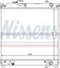 Vitara {jlx} радиатор охлажден mt 1.6 (nissens) (ava) (см.каталог)
