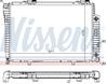 W202 радиатор охлажден (nissens) (nrf) (см.каталог)