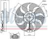 Вентилятор  охлаждение двигателя skoda octavia/vw