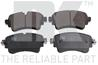 Колодки тормозные дисковые задние под датчик износа с прижимной пластиной и аксессуарами / AUDI A4,A5,Q5,Q7 15~