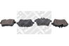 К-т торм. колодок Fr MB A(W169)  B(W245) 04-12