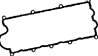Прокладка клапанной крышки honda: civic vii hatchback 1.7 ctdi 99-06 opel: astra g наклонная задня