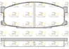 Колодки тормозные дисковые 228300 от производителя ROAD HOUSE