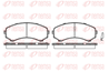 396 00_!колодки дисковые п.\ Mazda MPV 2.6i/3.0/2.5TD 92-99, Mitsubishi Pajero 3.2D/3.5GDi 00gt