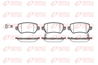 957 02_=968 002-SX=FDB1521 !колодки дисковые з.\ Opel Astra G 1.8-2.2DT 01-04/Zafira 2.2i/DTi 01gt