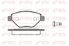 977 00_!колодки дисковые п.\ Renault Megane II 1.4i 16V 98HP 02-03
