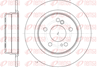 6270.00_диск тормозной задний!MB W202/W203/W210 2
