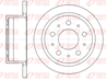 61057.00_диск тормозной задний!\ Fiat Ducato,Citroen Jumper 2.2D/2.3D/3.0HDi 06&gt