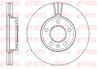 6708.10_диск тормозной передний!\ VW Multivan/T4 2.0-2.5TDi 03&gt