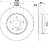 Диск тормозной MERCEDES W203 180-350/W210 200-430 задний вент.D 290мм.