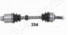 Полуось прав mazda 6 all 02-08 587mm abs