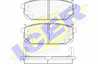 181720_колодки дисковые задние !\ KIA Sorento 2.4-3.5i/CRDi 02>