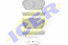 182306_колодки дисковые задние!\ Hyundai Solaris 10>/Sonata V 05>, Kia Soul 09>