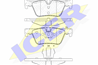 Колодки тормозные дисковые задние 182049 от производителя ICER