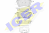 182036-066_колодки дисковые задние!\KIA Rio III/Sephia/Shuma,Hyundai Solaris/Accent 1.4/1.6/1.8i 10>