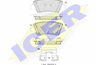 182036-208_колодки дисковые задние!\ HYUNDAI KONA 17>/ KIA CERATO IV / FORTE IV 18>/ SOUL III 19>