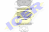 Колодки тормозные дисковые передние 182178 от производителя ICER