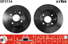 Диск тормозной передн DAIHATSU: APPLAUSE I 89-97  APPLAUSE II 97-  CHARADE III 87-93  CHARADE IV 93...
