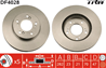 [df4028] trw диск тормозной комплект 2 шт.