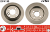 Df4198_диск тормозной задний! rover mini one/coop