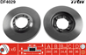 [df4029] trw диск тормозной комплект 2 шт.