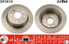 [df2614] trw диск тормозной задний  комплект из 2-х шт.