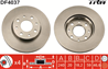 [df4037] trw диск тормозной передний  комплект из 2-х шт.