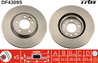 [df4309s] trw диск тормозной передний