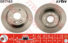 DF7163_диск тормозной задний! Honda FR-V 1.7-2.0i