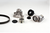 Water Pump + V-Ribbed Belt Kit