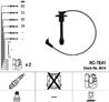 9616 / rc-te41 комплект проводов зажигания toyota corolla 1.4/1.6 4efe/4afe dohc 92&gt
