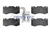 BRAKE PAD SET, DISC BRAKE FRONT AXLE, EXCL. WEAR W