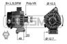 210357 генератор ford focus/c-max
