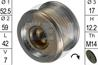 Шкив генератора  Toyota Avalon/Sienna/Rav4/Camry/L