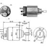 Реле втягивающее Ford Fiesta IV 1.3 i   Mondeo II 
