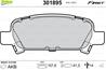 КОЛОДКИ ТОРМ. ЗАД.SUBARU FORESTER SUBARU FORESTER SUBARU IMPREZA SUBARU LEGACY 2.0 10.98 - 08.03 SU...