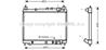 64799 радиатор toyota yaris+verso echo 99-&gt 1.3 1.5 ma +-c