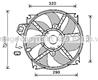 Вентилятор радиатора RENAULT MEGANE III (2009gt) FLUENCE (2010gt)