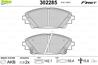 Колодки тормозные дисковые перед MAZDA 3 13- WVA25