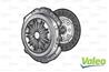 Self-adjusting clutch kit for rigid flywheel
