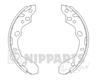 Барабанные тормозные колодки J3503037 от фирмы NIPPARTS